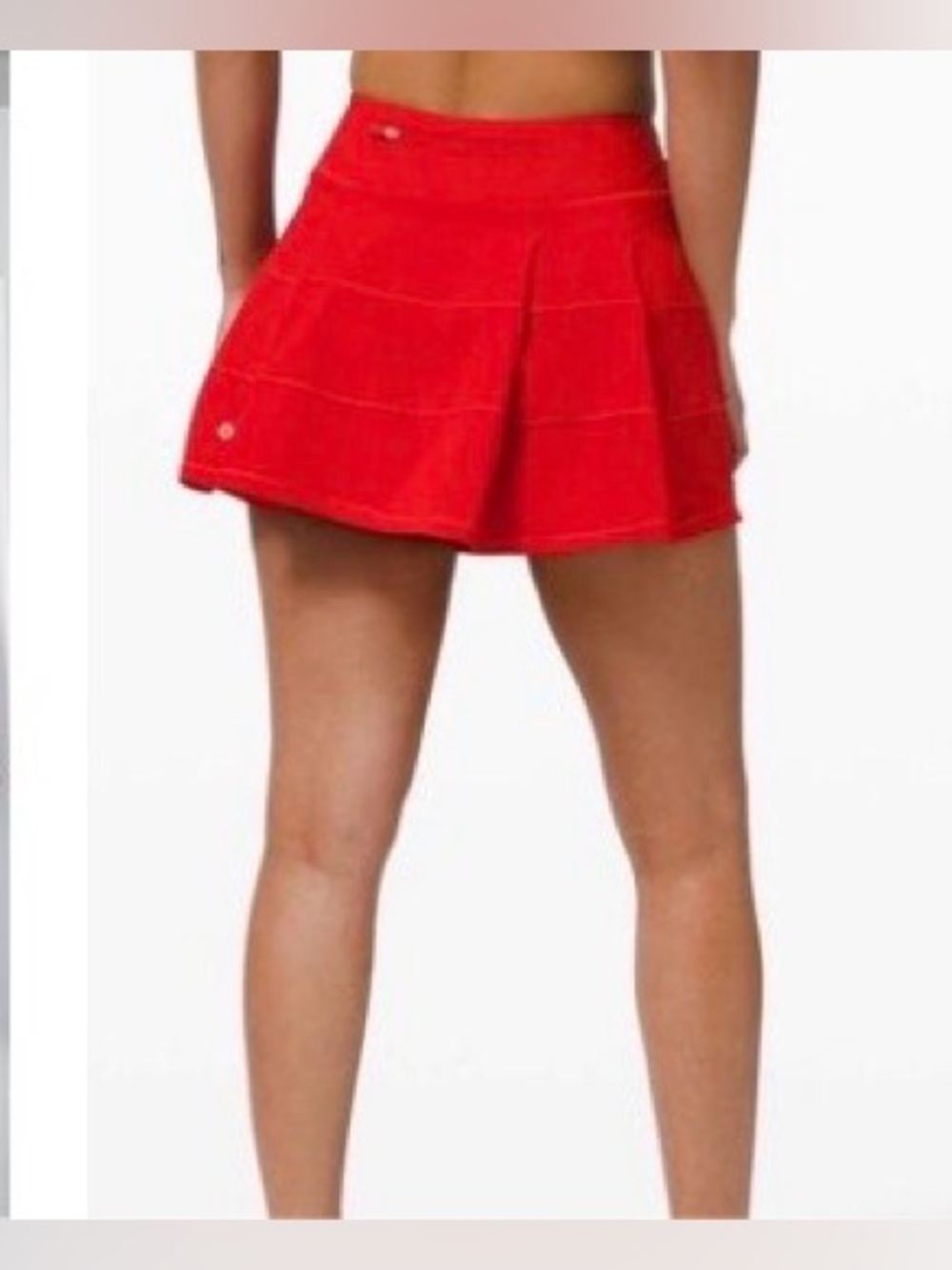 lululemon athletica Women's Red Athletic Skirt; size 8.  Great condition!!!